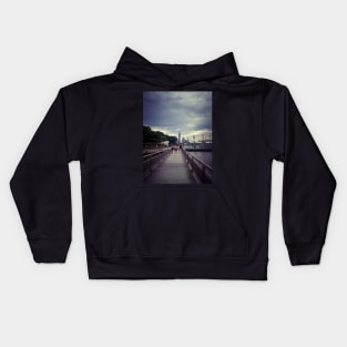 Hudson River Greenway Manhattan NYC Kids Hoodie